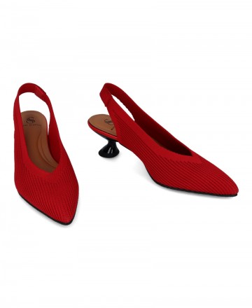 h2Zapato de salon de color rojo Miss Elastic 76626 h2 pDeslumbra con el vibrante Zapato de salon rojo Miss Elastic 76626 una fu