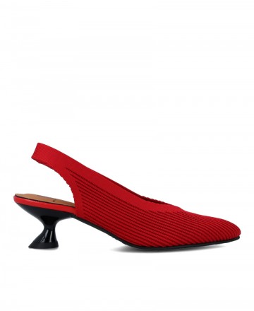 h2Zapato de salon de color rojo Miss Elastic 76626 h2 pDeslumbra con el vibrante Zapato de salon rojo Miss Elastic 76626 una fu