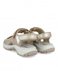Sandalia metalizada trekking Imac 758920 51332/013