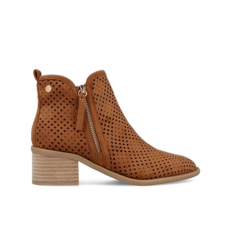 Women's leather cowboy ankle boots Xti 14396104