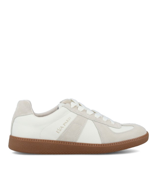 Zapatillas casual de piel Eva Paris 28971