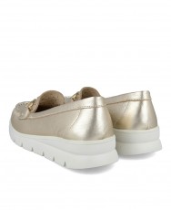Mocasines dorados mujer Imac 755110 26747/013