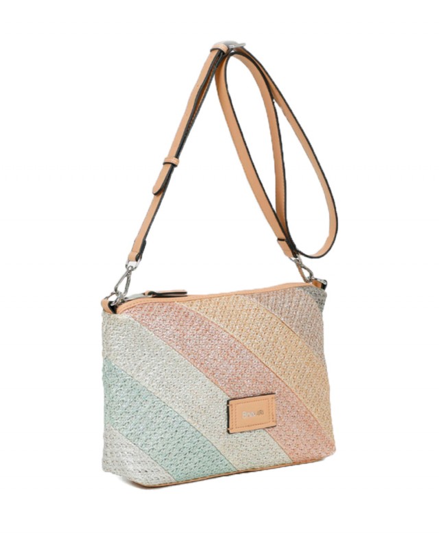 Multicolor Binnari 20563 Crossbody Bag