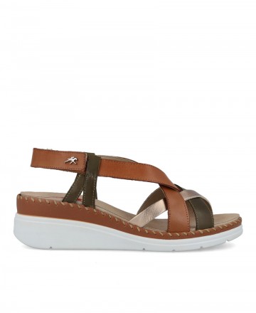 Sandalia con cuña Fluchos Leza F2135