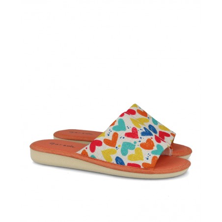 Zapatillas de casa estampadas Garzón P400
