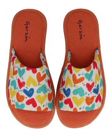 Zapatillas de casa estampadas Garzón P400