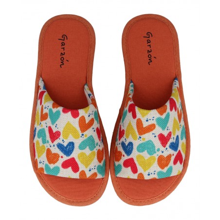 Zapatillas de casa estampadas Garzón P400