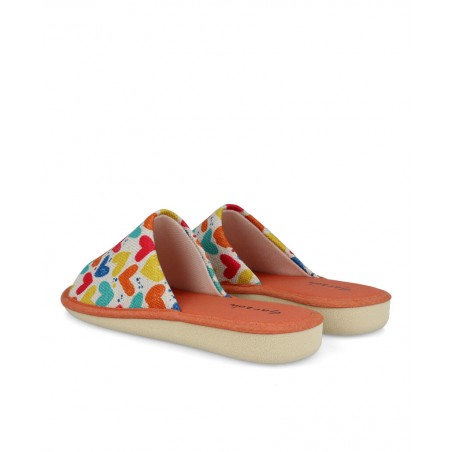 Zapatillas de casa estampadas Garzón P400