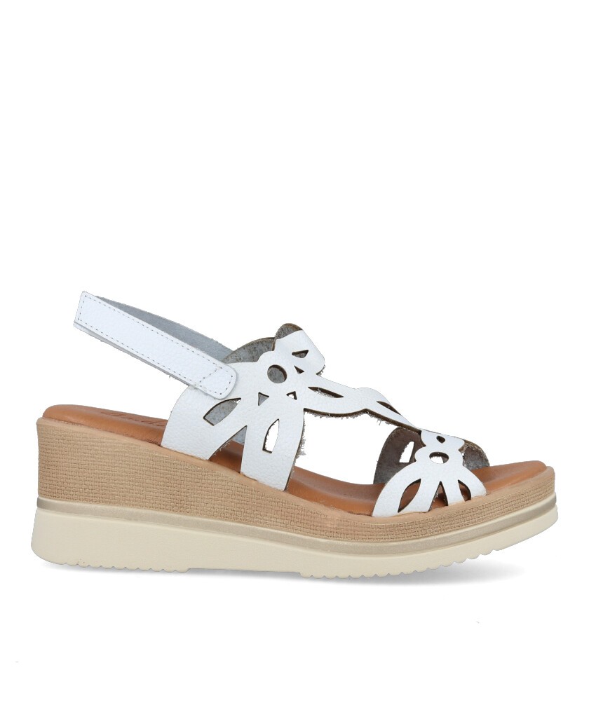 Sandalias con cuña media Andares 260404