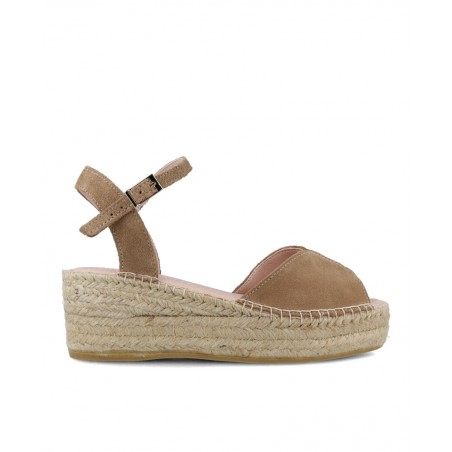 Macarena Java 99 suede leather espadrille