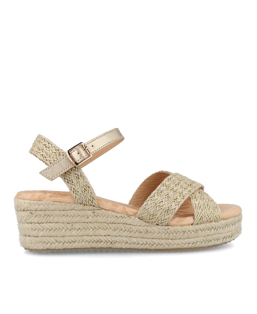 Mustang 59553 platform sandals