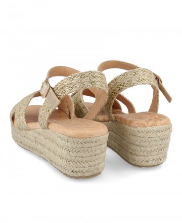 Mustang 59553 platform sandals