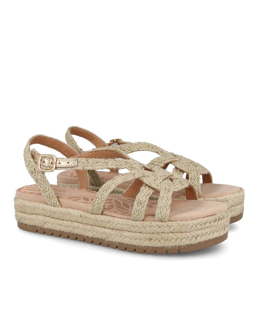 Mustang 51261 platform sandal