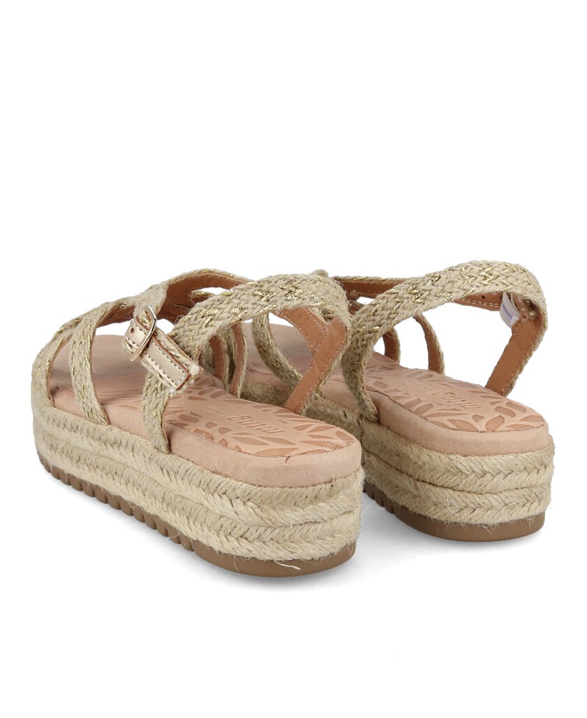 Mustang 51261 platform sandal