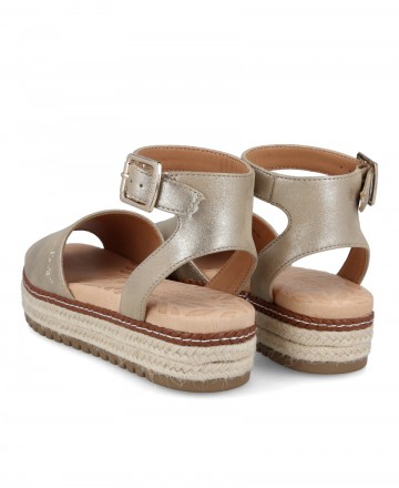 Sandalias metalizadas Mustang Amelie 59617