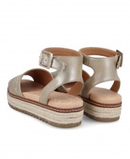 Sandalias metalizadas Mustang Amelie 59617
