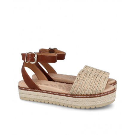 Espadrille braided sandal Mustang Amelie 53344