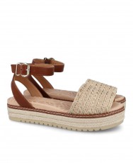 Espadrille braided sandal Mustang Amelie 53344