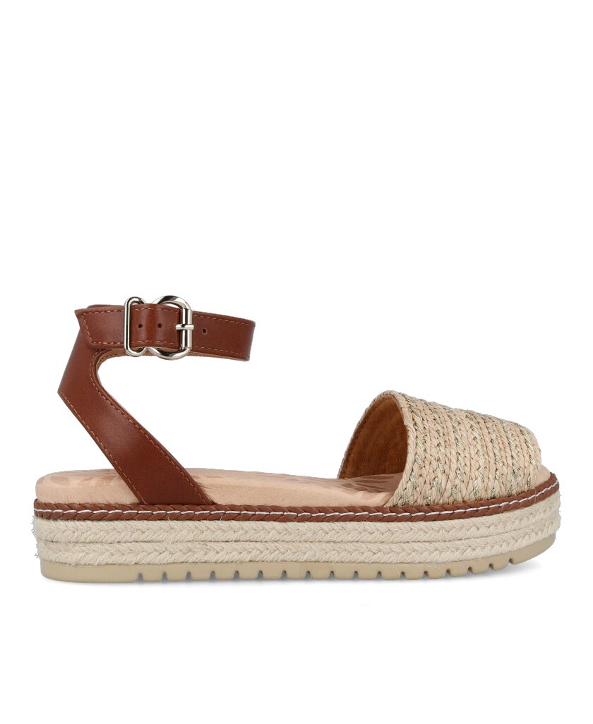 Espadrille braided sandal Mustang Amelie 53344