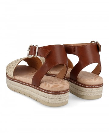Espadrille braided sandal Mustang Amelie 53344