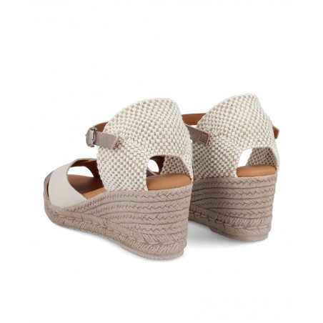 Bicolor Wedge Espadrilles Andares 438217