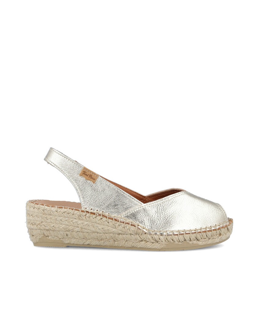 Alpargata de piel peep toe Toni Pons Bernia-P