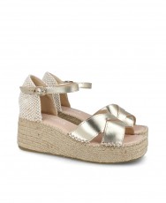 Metallic color espadrilles Macarena Anisa 39 Metallic color espadrilles Macarena Anisa 39
