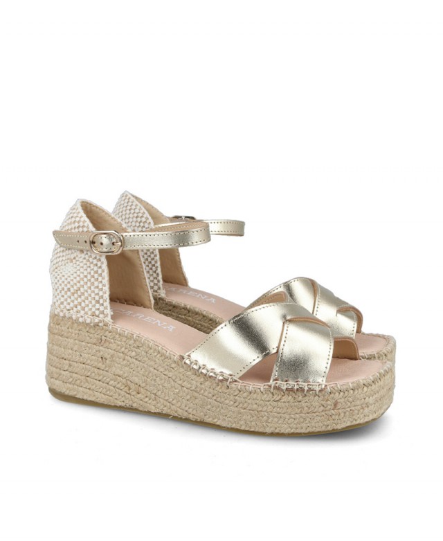 Metallic color espadrilles Macarena Anisa 39 Metallic color espadrilles Macarena Anisa 39