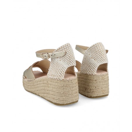 Metallic color espadrilles Macarena Anisa 39