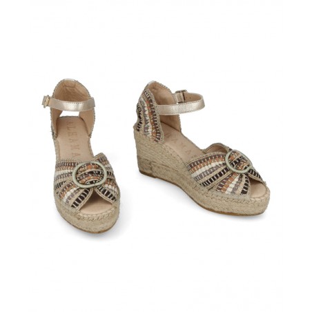 Alpargatas cuña media Alhamas Amapola 06900 TL5D