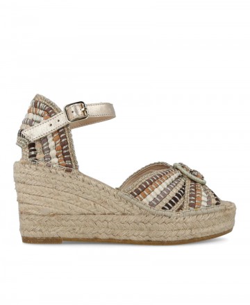 Alpargatas cuña media Alhamas Amapola 06900 TL5D