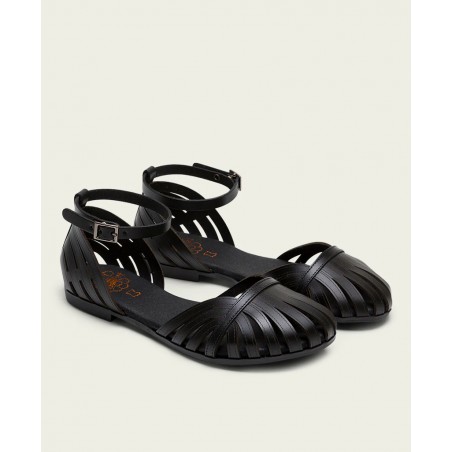 Sandalias planas de piel Porronet Palma 3102