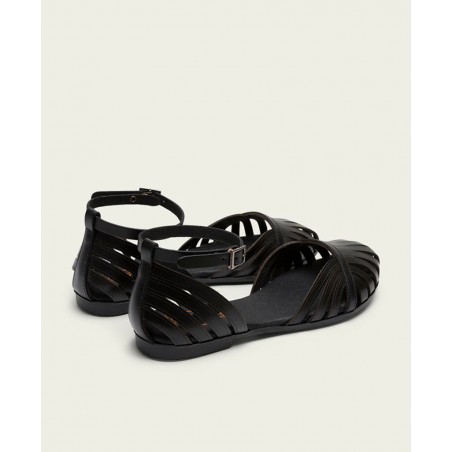 Sandalias planas de piel Porronet Palma 3102