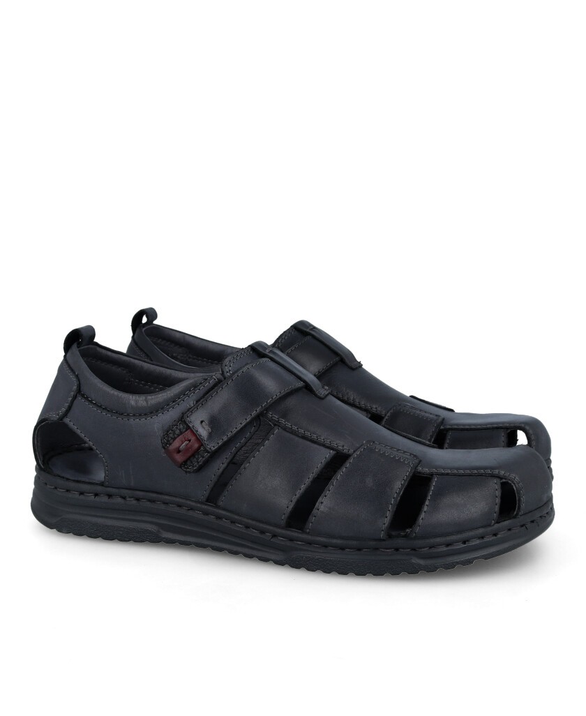 Walk And Fly Country 963 40760 Black Fisherman Sandals