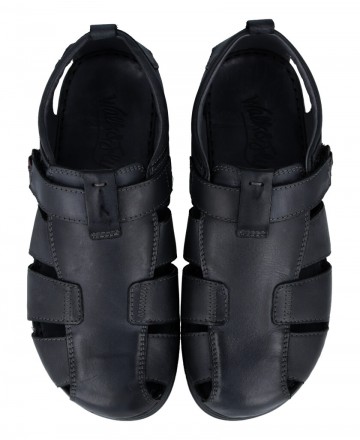 Walk And Fly Country 963 40760 Black Fisherman Sandals