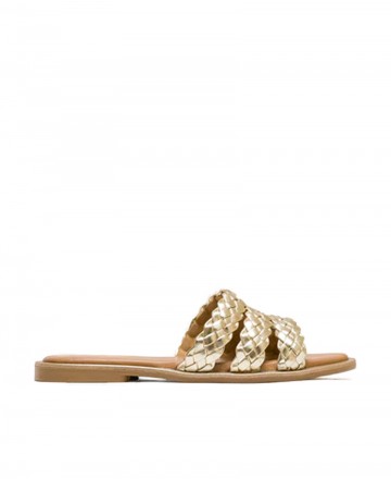 Metallic Slip-on Sandal Porronet Elisa 3105