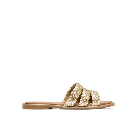 Metallic Slip-on Sandal Porronet Elisa 3105