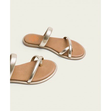 Golden Toe-Post Sandal Porronet Camila 3107