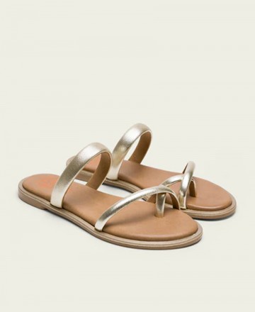 Golden Toe-Post Sandal Porronet Camila 3107