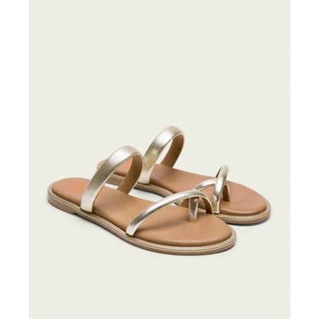 Golden Toe-Post Sandal Porronet Camila 3107