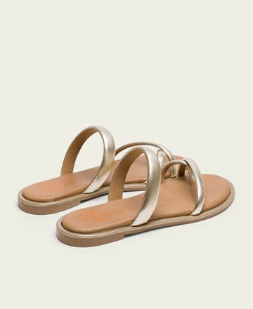 Golden Toe-Post Sandal Porronet Camila 3107