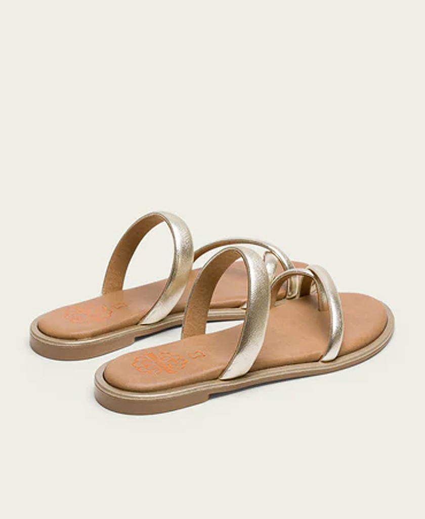 Golden Toe-Post Sandal Porronet Camila 3107