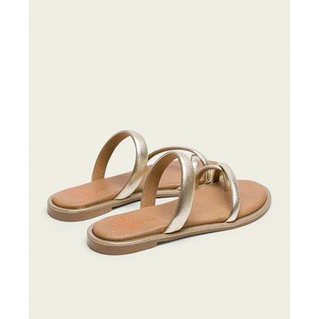 Golden Toe-Post Sandal Porronet Camila 3107