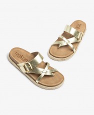 Metallic Flat Sandals Yokono Arena 003 Metallic Flat Sandals Yokono Arena 003