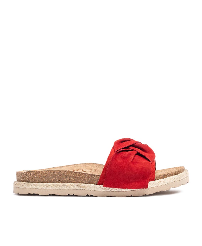 Red Casual Slip-on Sandals Yokono Arena 004