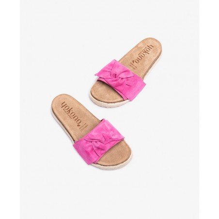 Sandalias de pala color rosa Yokono Arena 004