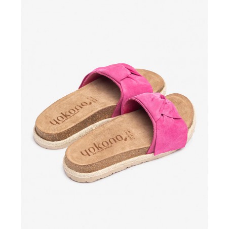Sandalias de pala color rosa Yokono Arena 004