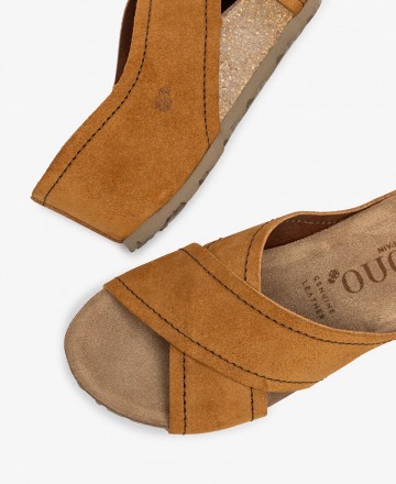 Yokono Bari 257 nubuck leather sandals