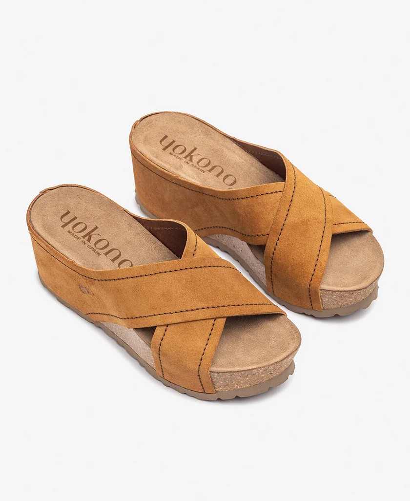 Sandalias de piel de nobuck Yokono Bari 257