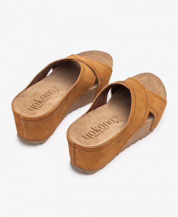Yokono Bari 257 nubuck leather sandals